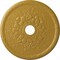 Ekena Millwork Grape Ceiling Medallion (Fits Canopies up to 3 5/8"), 22 5/8"OD x 3 5/8"ID x 5/8"P, Iridescent Gold CM22GRIGS - alternate 1